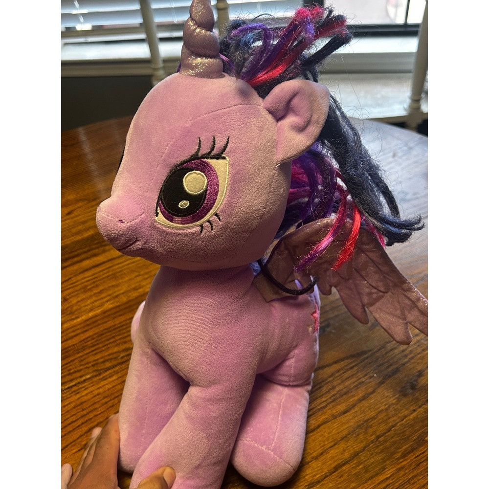 Build-A-Bear My Little Pony Twilight Sparkle Purple Alicorn Plush Stuffed Animal
